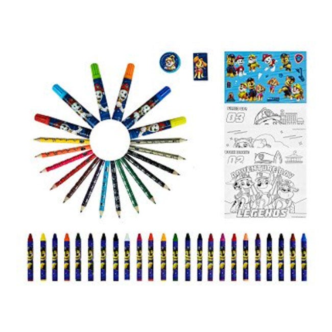 PAW PATROL COLOURING CASE