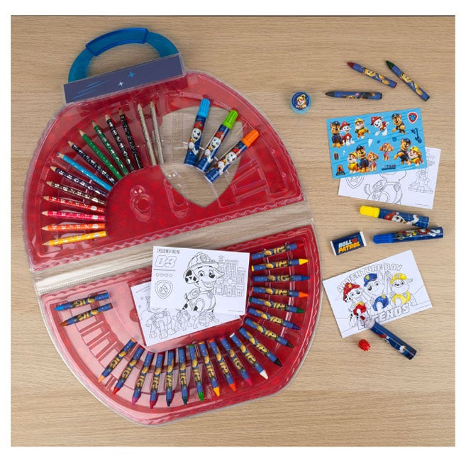 PAW PATROL COLOURING CASE