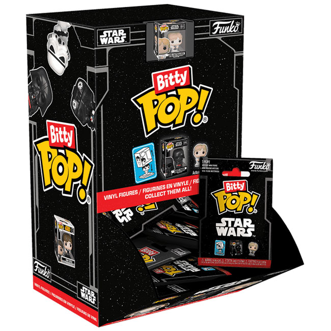 FUNKO BITTY POP STAR WARS: STAR WARS SINGLES 36 PCS PDQ