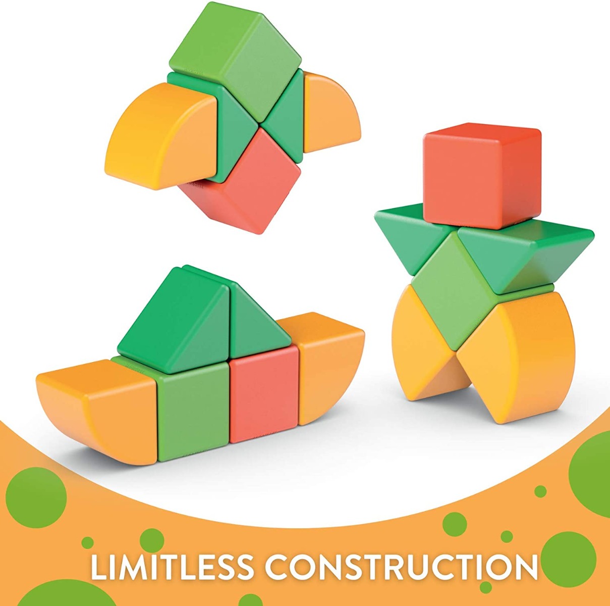 GEOMAG MAGICUBE 3 SHAPES STARTER SET 6 PCS