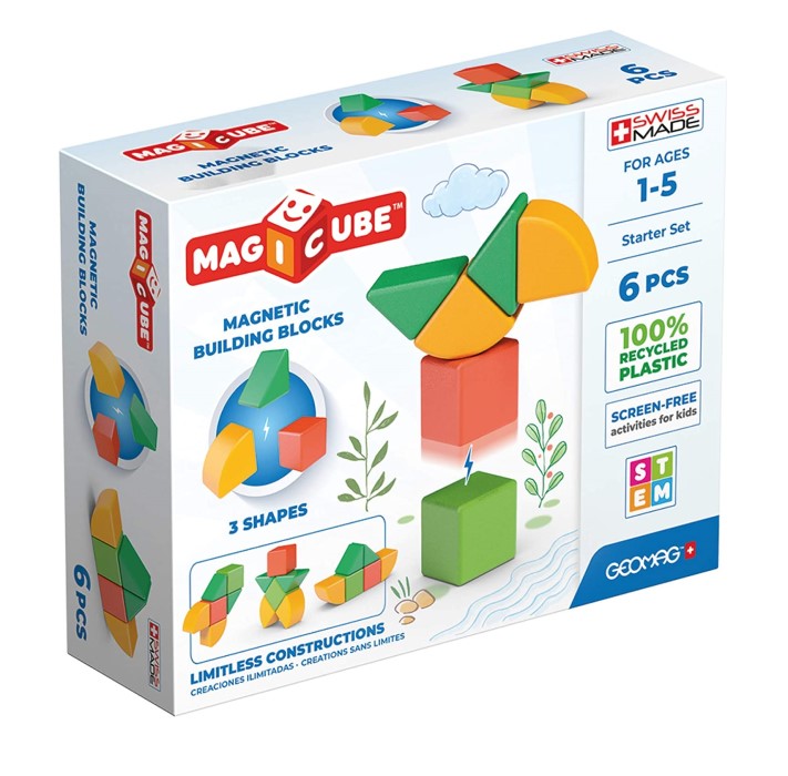 GEOMAG MAGICUBE 3 SHAPES STARTER SET 6 PCS