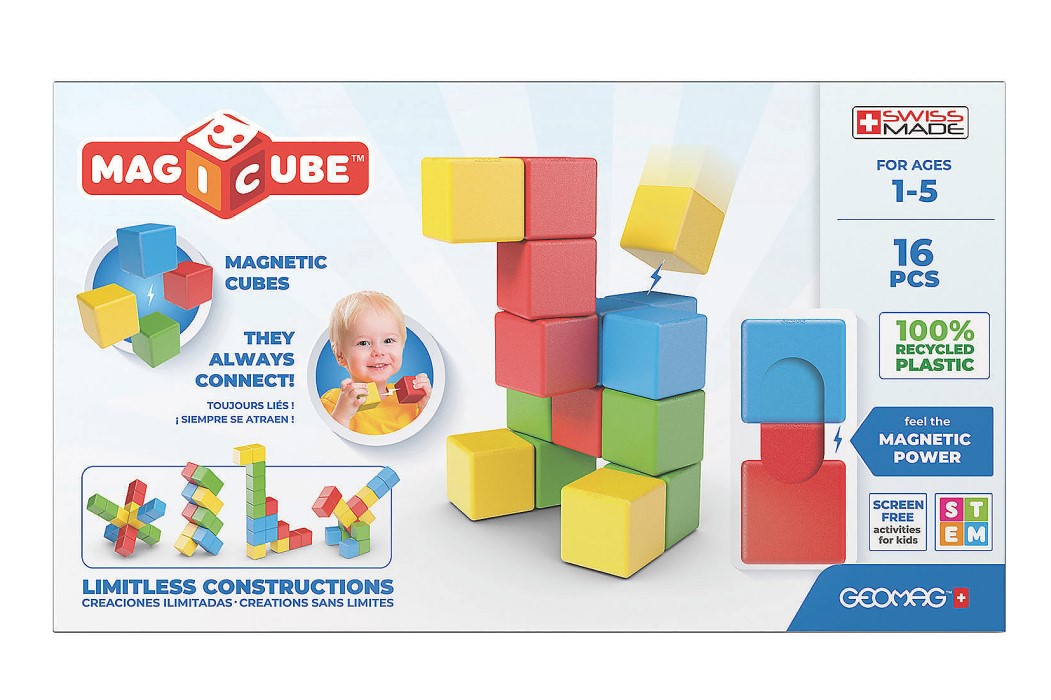 GEOMAG MAGICUBE FULLCOLOR RECYCLED TRY ME 16  PCS