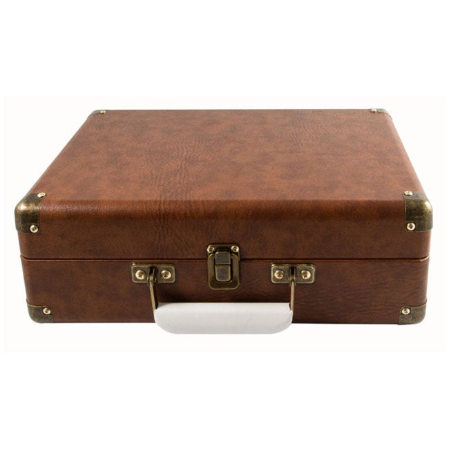 GPO ATTACHE VINYL RECORD PLAYER BROWN