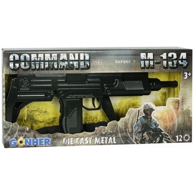GONHER SUBMACHINE GUN 12-SHOTS BLACK
