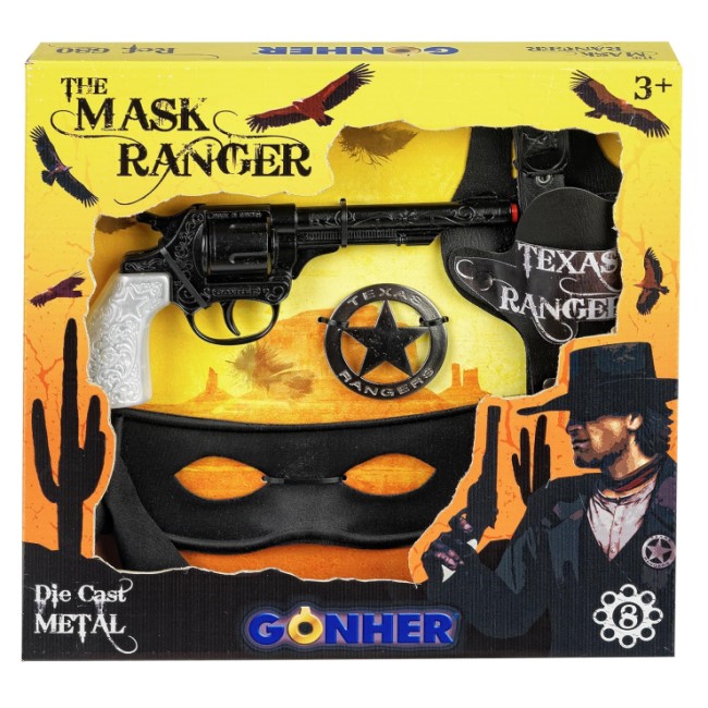 GONHER THE MASK RANGER 8-SHOTS SINGLE REVOLVER