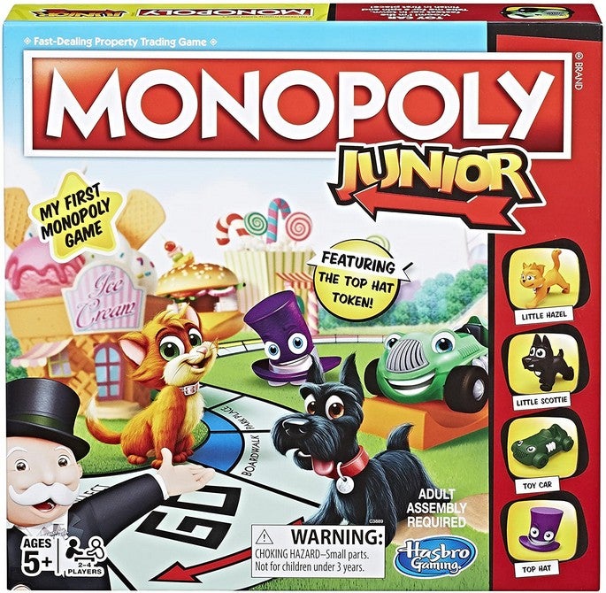 HASBRO MONOPOLY - JUNIOR GAME