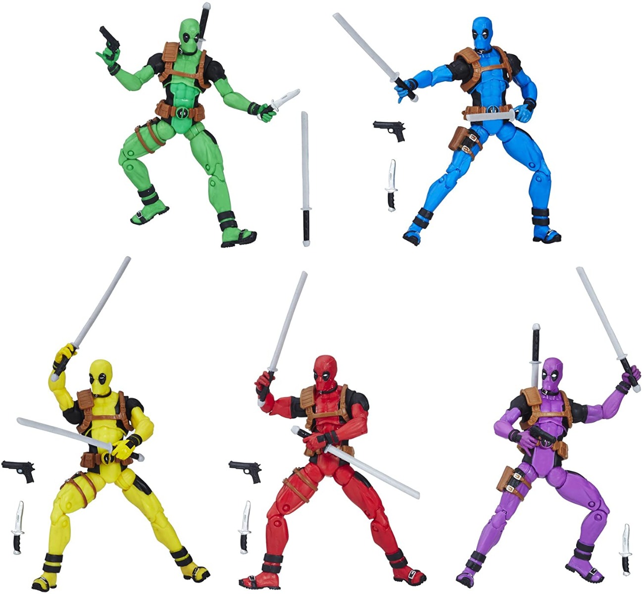 HASBRO MARVEL LEGENDS DEADPOOLS RAINBOW SQUAD