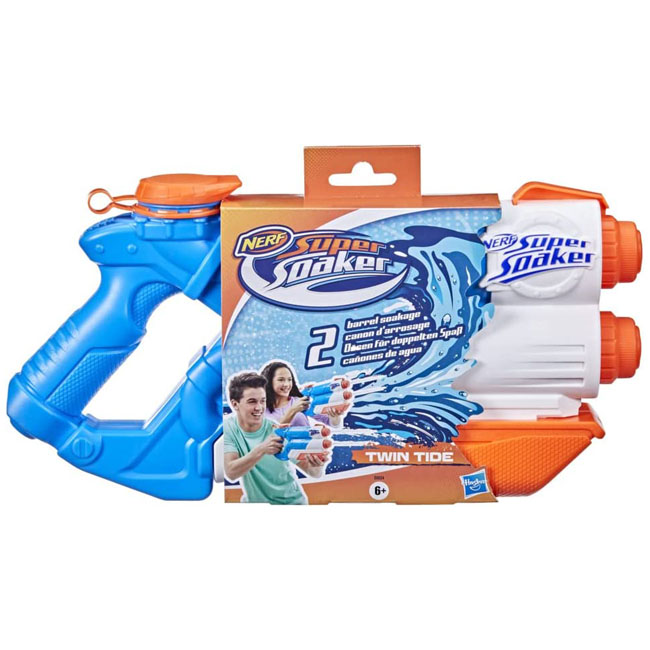 NERF SUPER SOAKER TWIN TIDE WATER BLASTER