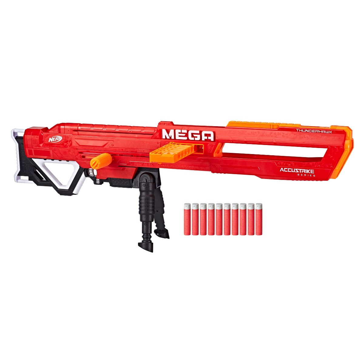 NERF N-STRIKE MEGA ACCUSTRIKE THUNDERHAWK BLASTER
