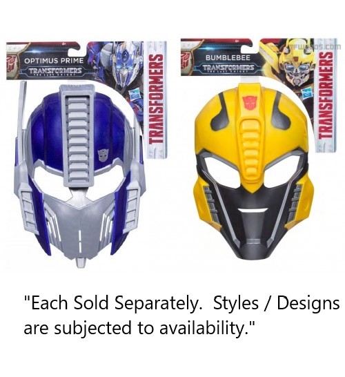 HASBRO TRANSFORMERS MASK ASSORTED