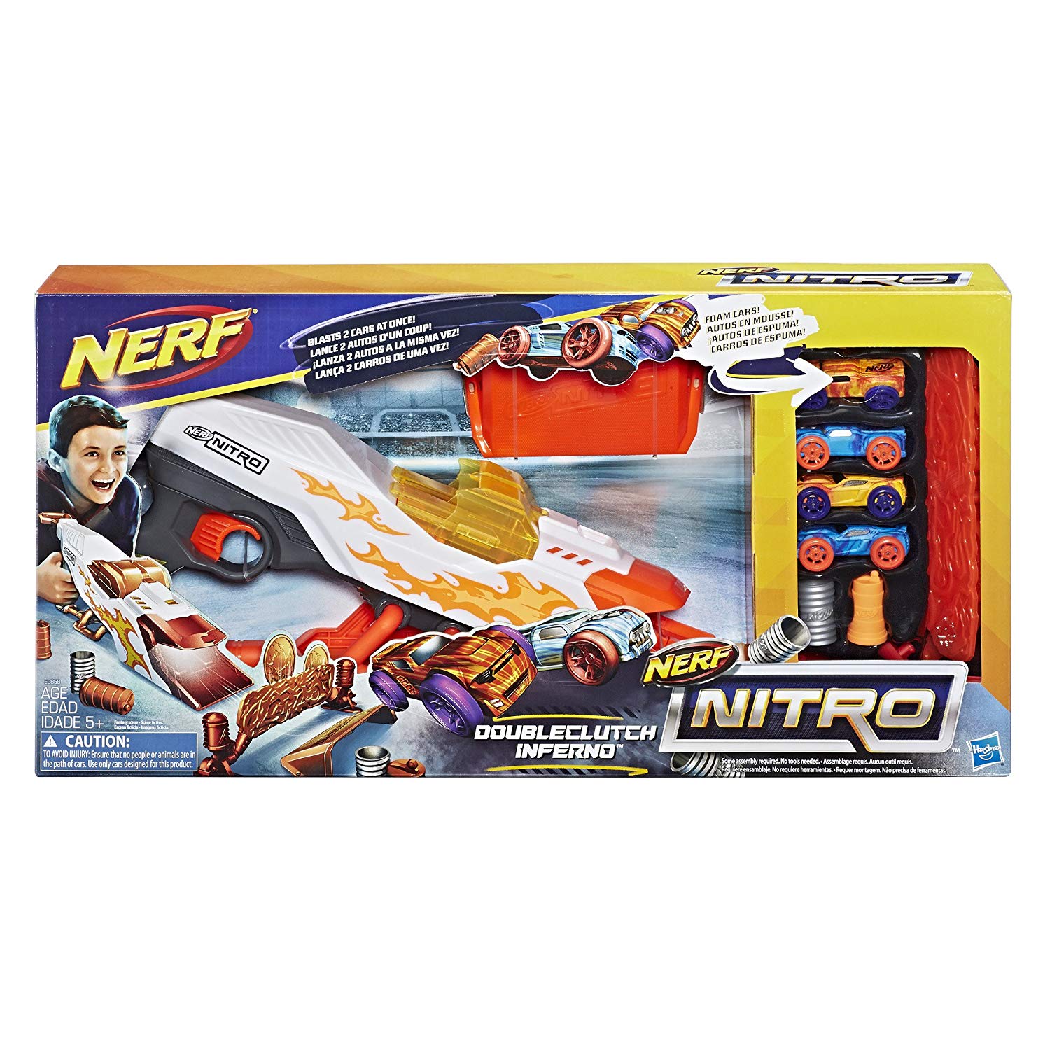 NERF NITRO DOUBLE CLUTCH INFERNO