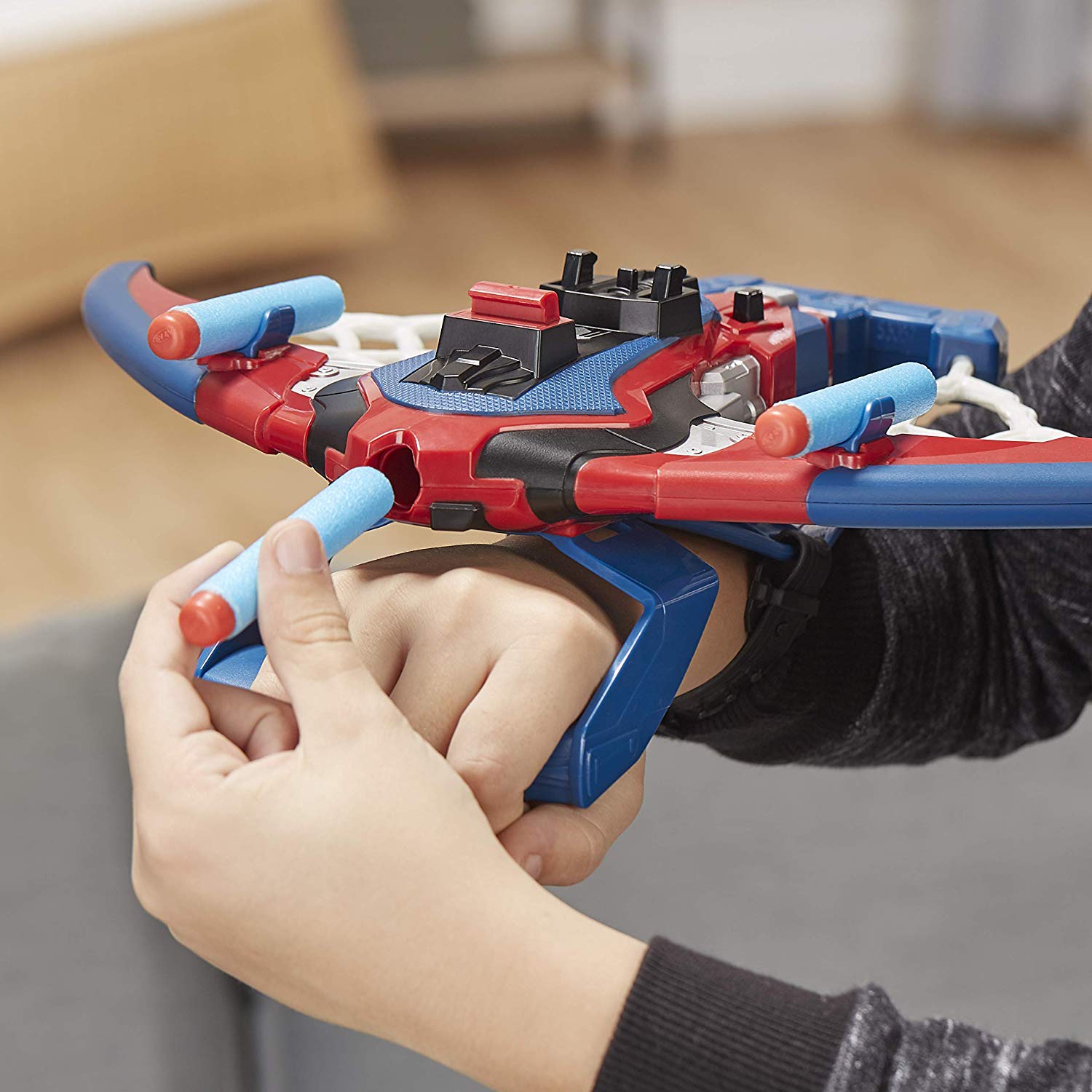 HASBRO SPIDERMAN SPIDERBOLT BLASTER