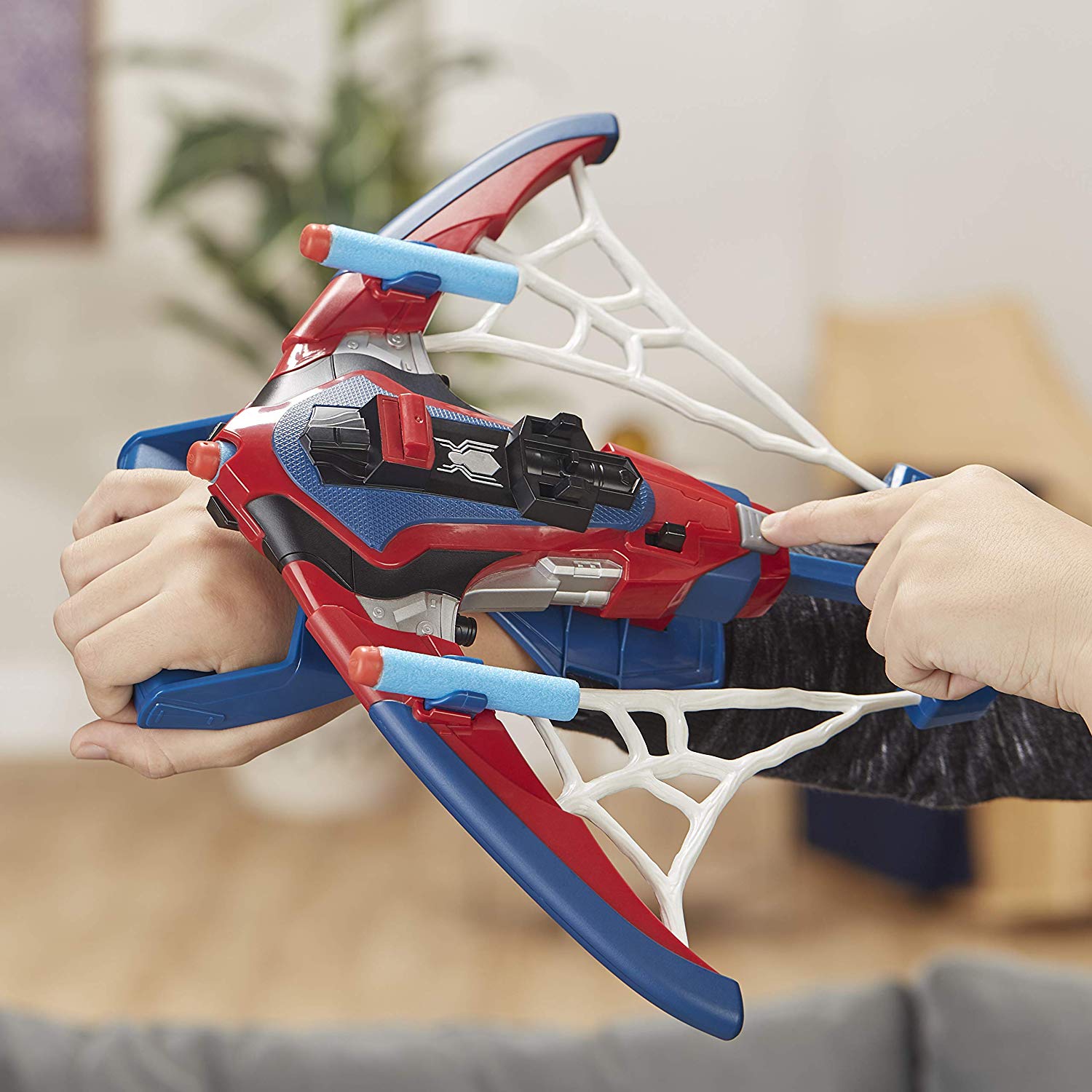HASBRO SPIDERMAN SPIDERBOLT BLASTER