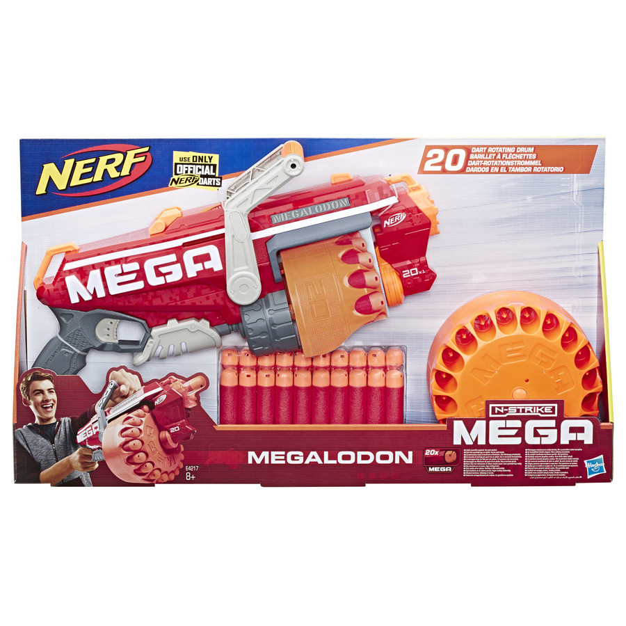 NERF N-STRIKE MEGA MEGALODON BLASTER