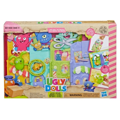 HASBRO UGLYDOLLS UGLYVILLE UNFOLDED MAIN STREET PLAYSET