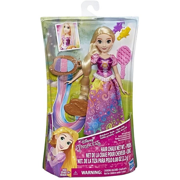 DISNEY PRINCESS RAINBOW HAIR RAPUNZEL