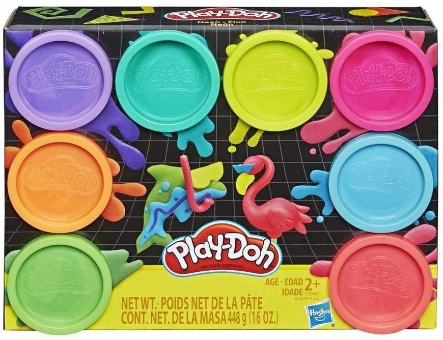 PLAY-DOH 8 PACK NEON