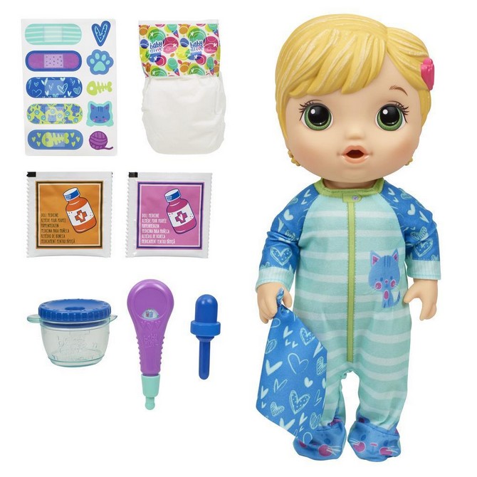 BABY ALIVE KITTYCAT MIX MY MEDICINE BABY DOLL