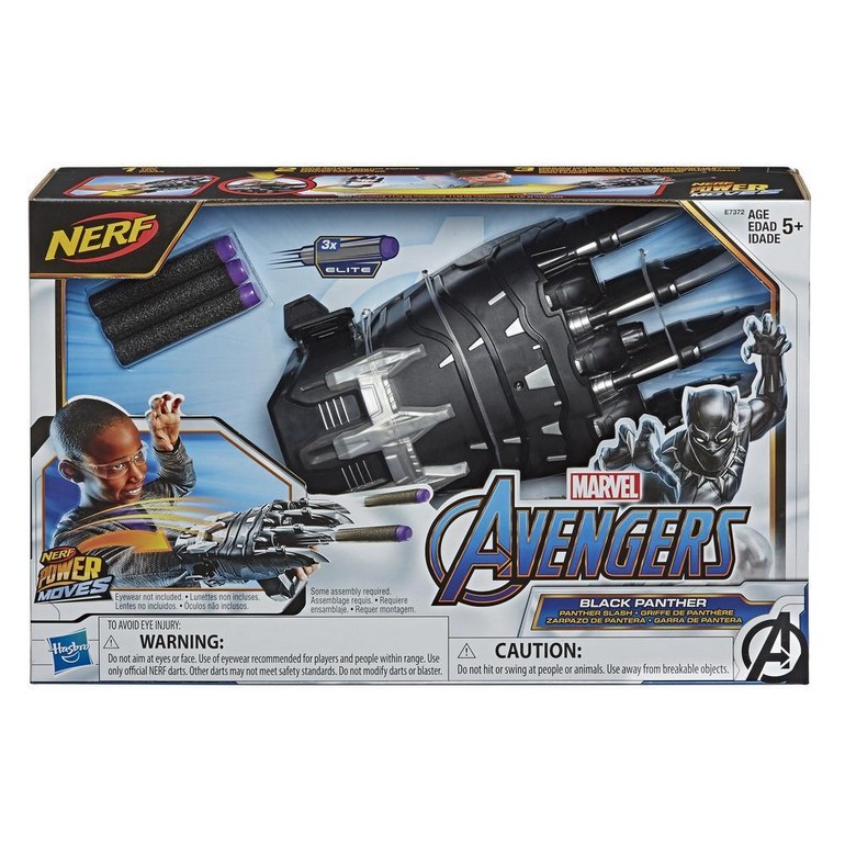 HASBRO AVENGERS POWER MOVES - BLACK PANTHER POWER SLASH