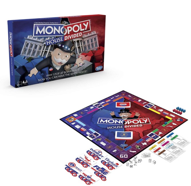 HASBRO MONOPOLY - HOUSE DIVIDED