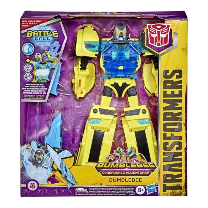 HASBRO TRANSFORMERS BUMBLEBEE CYBERVERSE ADVENTURES ASSORTED