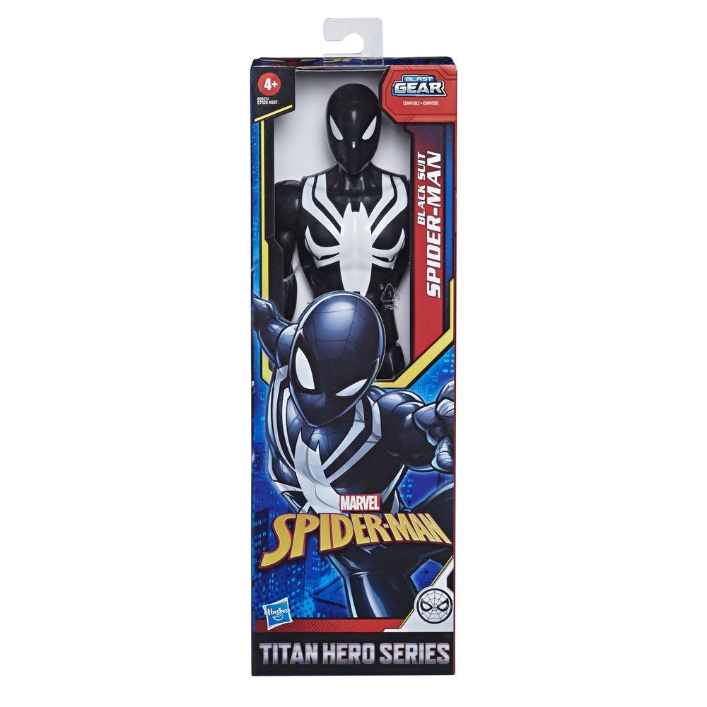 HASBRO MARVEL 12-INCH TITAN HERO BLACK SUIT - SPIDERMAN