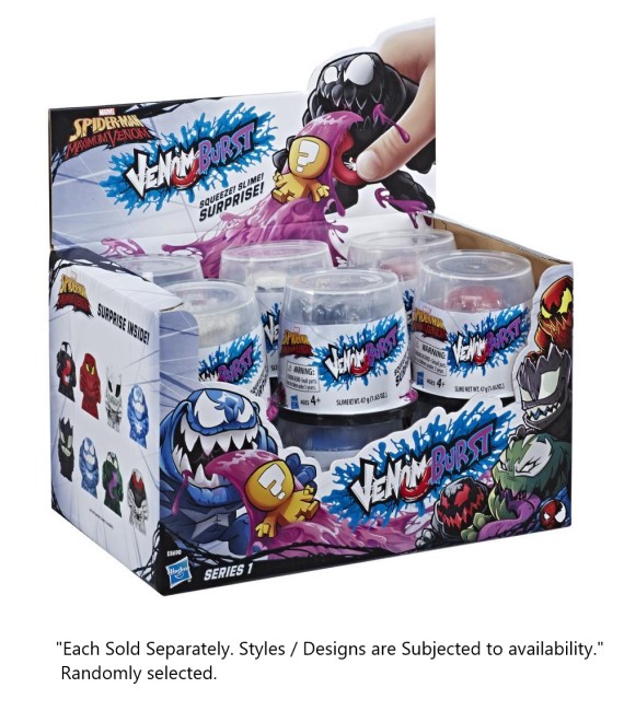 HASBRO SPIDERMAN VENOM BURST
