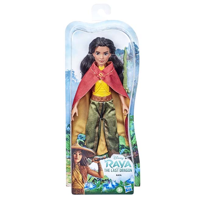 DISNEY PRINCESS RAYA FASHION DOLL WITH CLOTHES