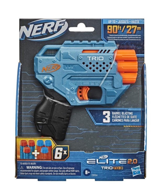 NERF ELITE 2.0 TRIO TD 3