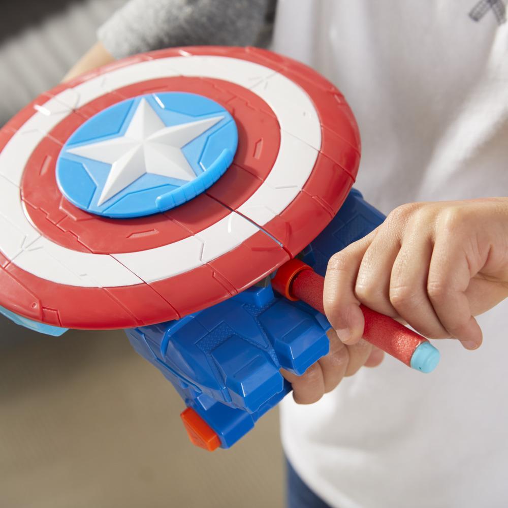 HASBRO MARVEL AVENGERS MECH STRIKESHOT - CAPTAIN AMERICA SHI