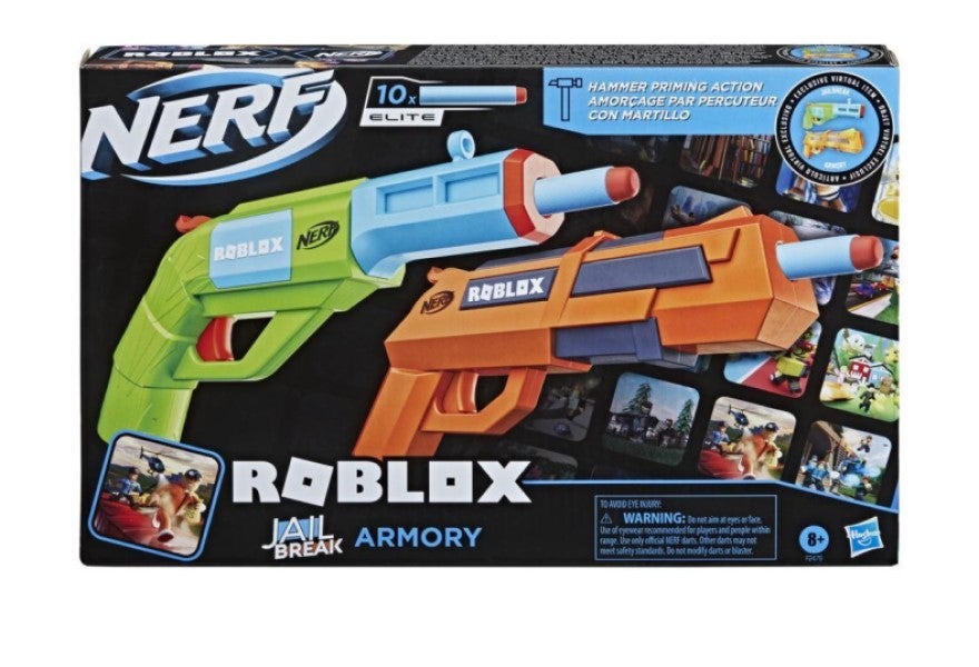 NERF ROBLOX JAILBREAK ARMORY