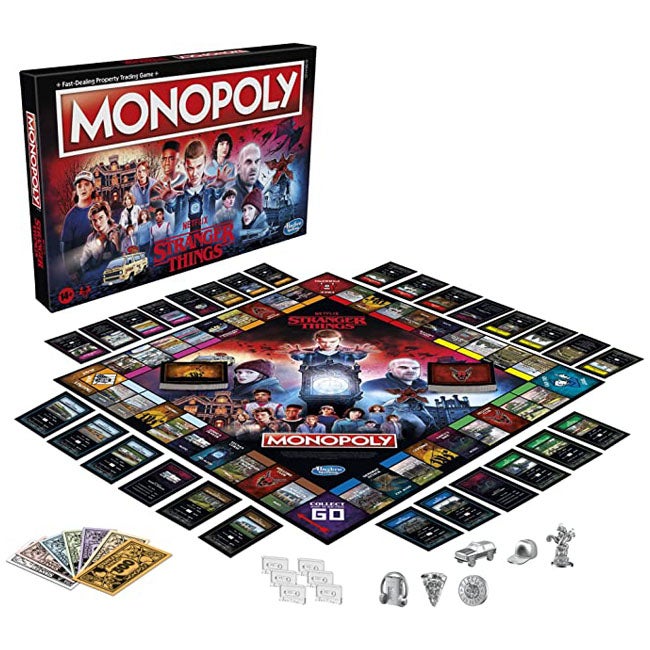 HASBRO MONOPOLY - NETFLIX STRANGER THINGS EDITION GAME