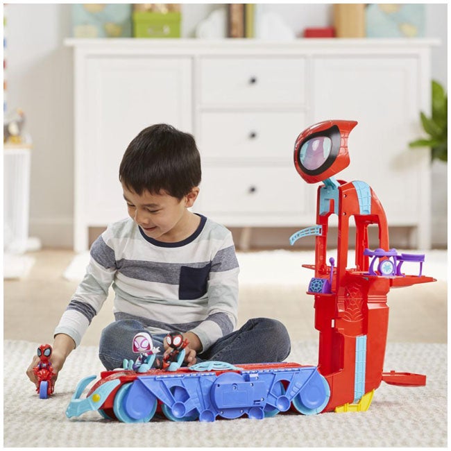 HASBRO MARVEL SPIDEY AMAZING FRIENDS SPIDER CRAWL PLAYSET