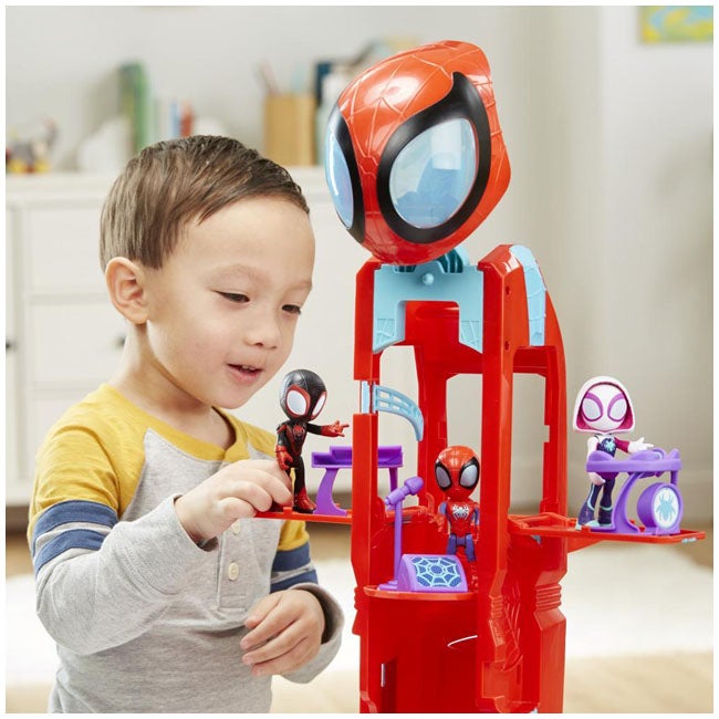 HASBRO MARVEL SPIDEY AMAZING FRIENDS SPIDER CRAWL PLAYSET