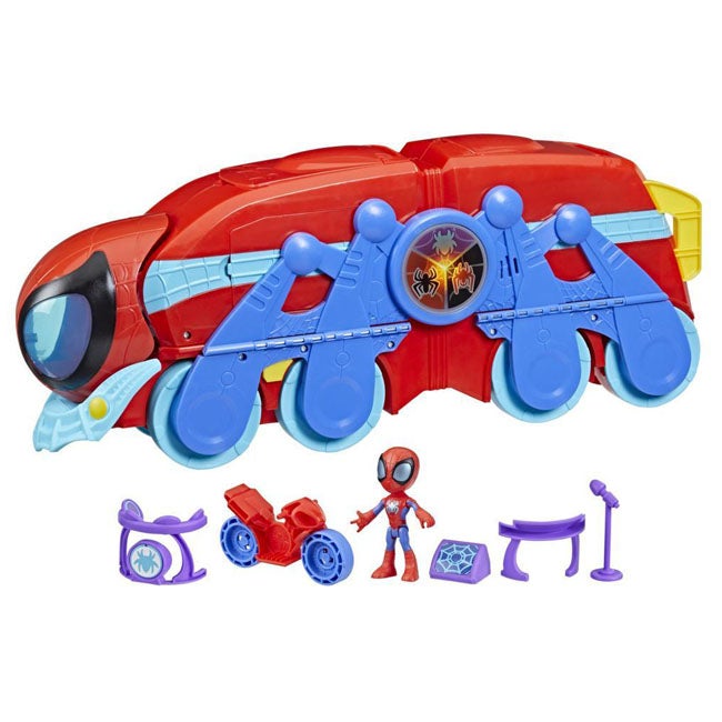 HASBRO MARVEL SPIDEY AMAZING FRIENDS SPIDER CRAWL PLAYSET