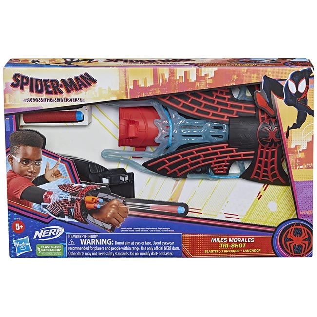 NERF MARVEL SPIDERVERSE WEB DART BLASTER