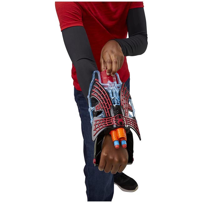 NERF MARVEL SPIDERVERSE WEB DART BLASTER