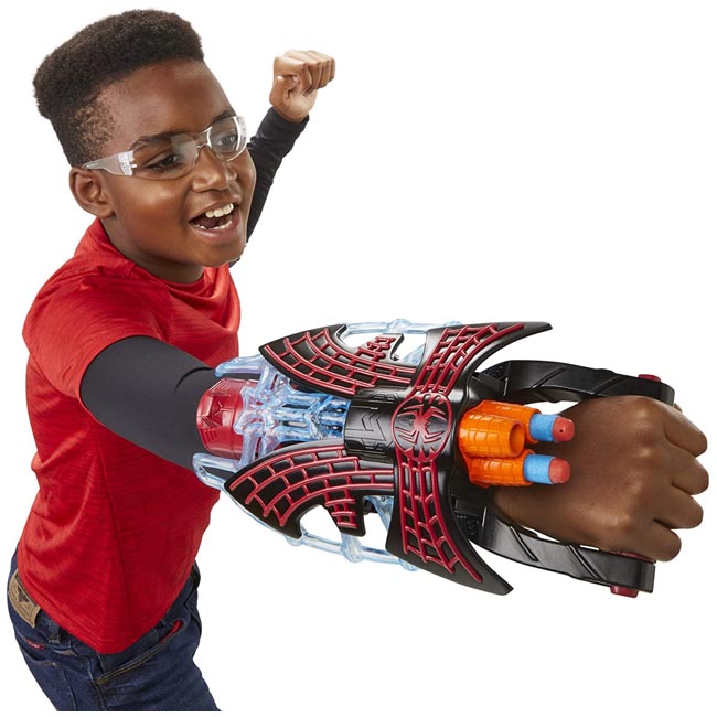 NERF MARVEL SPIDERVERSE WEB DART BLASTER