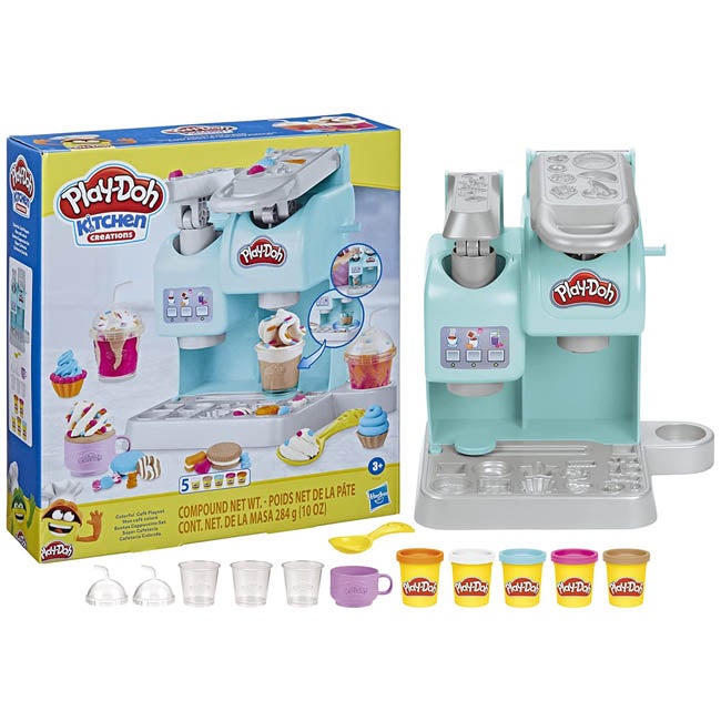 PLAY-DOH KITCHEN CREATIONS COLORFUL CAFE PLAY