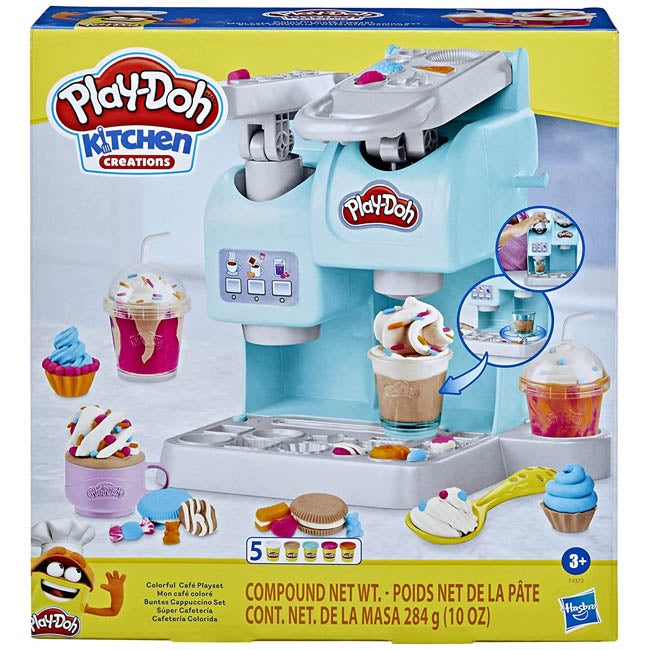 PLAY-DOH KITCHEN CREATIONS COLORFUL CAFE PLAY