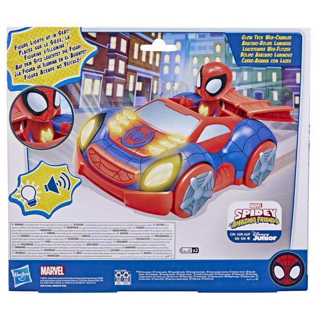 HASBRO MARVEL SPIDEY AMAZING FRIENDS SPIDEY & CAR