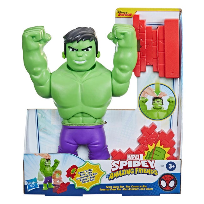 MARVEL SPIDEY AMAZING FRIENDS 10 INCH FIGURE - HULK
