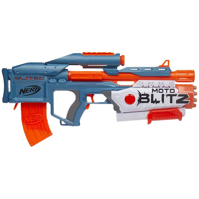 NERF ELITE 2.0 MOTOBLITZ  BLASTER WITH SCOPE