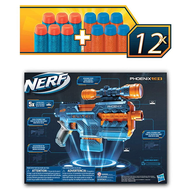 NER ELITE 2.0 SLYSHOT DART BLASTER