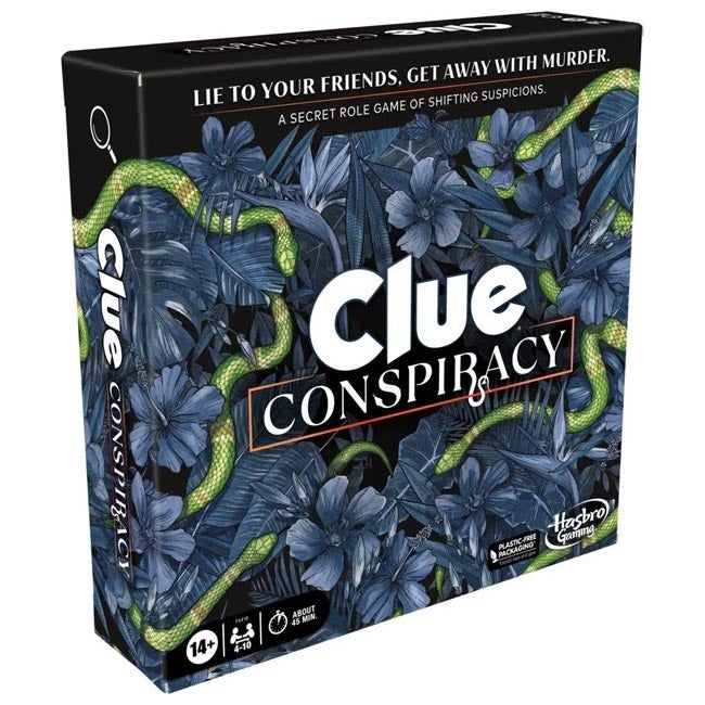 HASBRO CLUE CONSPIRACY BOARD GAME