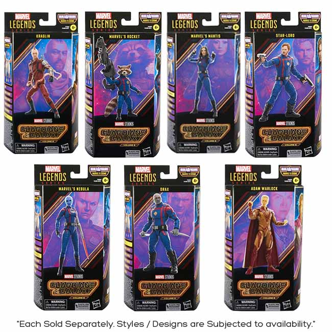 MARVEL GUARDIANS OF THE GALAXY VOL 3 BUILD A FIGURE