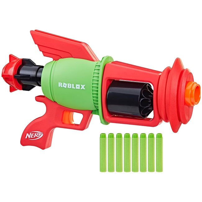 HASBRO ROBLOX NERF SPACE LOCK RAY BLASTER
