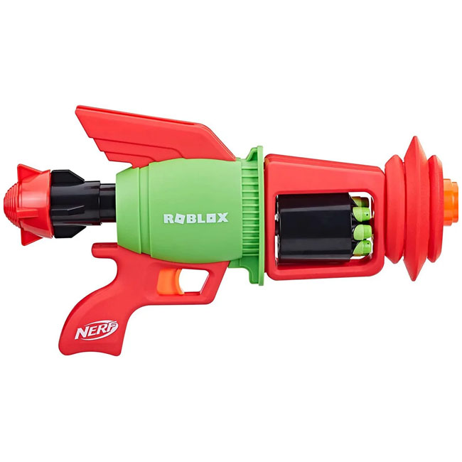 HASBRO ROBLOX NERF SPACE LOCK RAY BLASTER