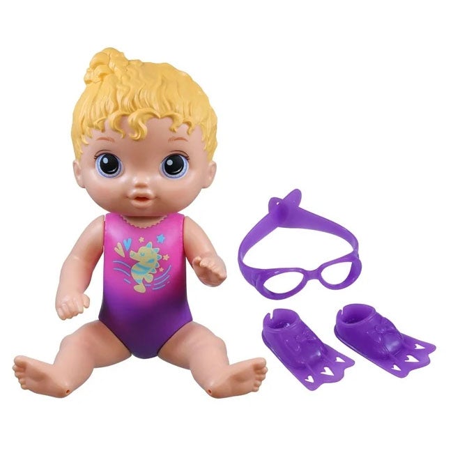 BABY ALIVE SUNNY SWIMMER BLONDE HAIR DOLL