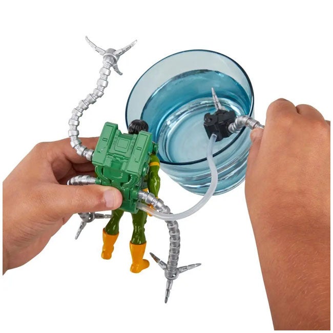 MARVEL SPIDERMAN AQUA WEB WARRIORS 4-INCH DOC OCK FIGURE